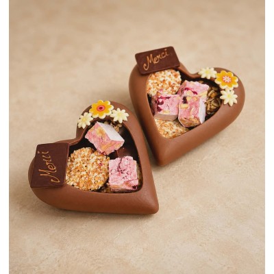 Coeur en chocolat lait 180g